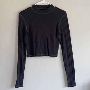 American Eagle Cropped Turtle Neck
